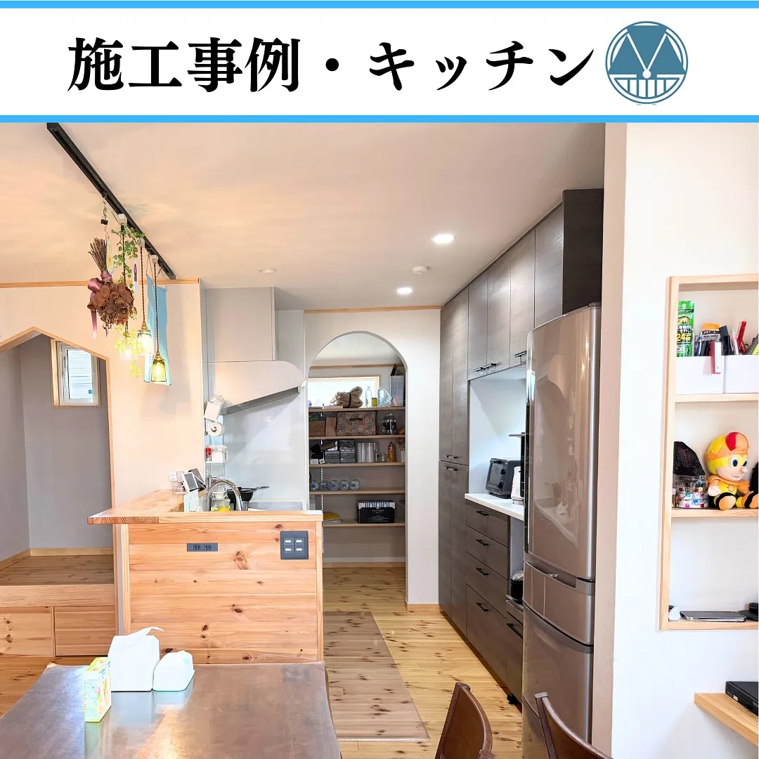 【施工事例・キッチン】4.5枚目にはキッチンの映像も。